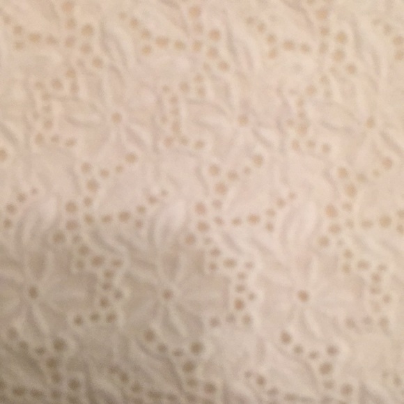 SOLD - Magaschoni size 4 white cotton eyelet dress - Picture 5 of 7